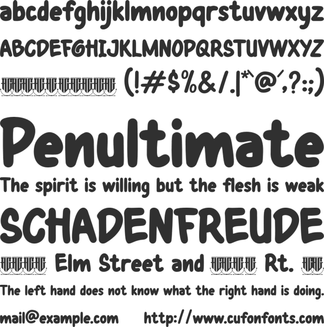 Hello MissDi font preview