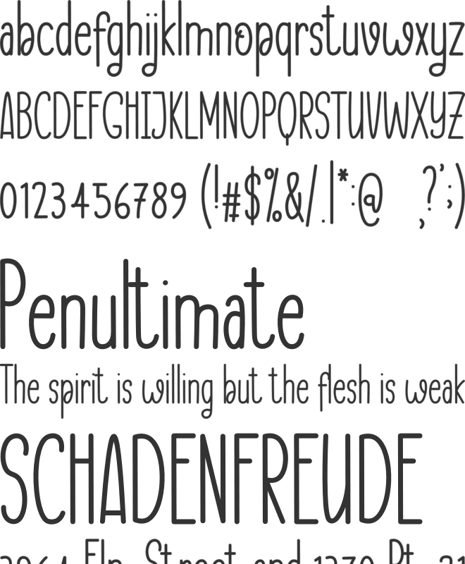 ANIMAL SHELTER font preview