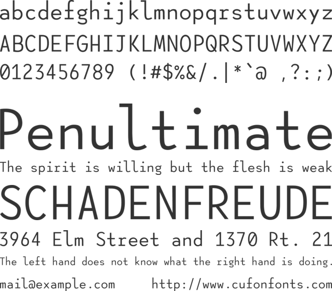 Lotion font preview