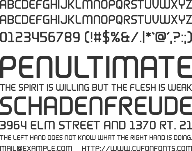 Rewritten By Machine font preview