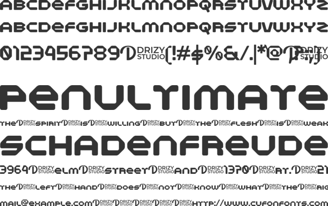 Fastmode font preview