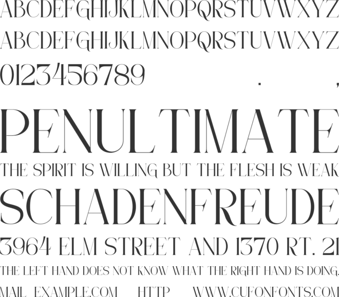 Remjoo font preview