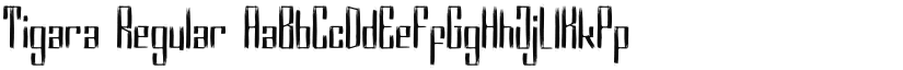 Tigara Regular font