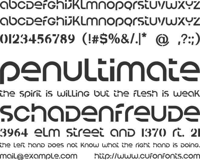 Font208 font preview