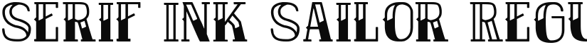 Serif Ink Sailor font download