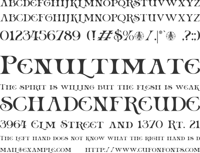 Guacheva Personal Use Only font preview