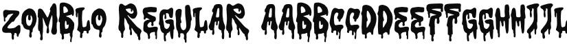 Zomblo font download