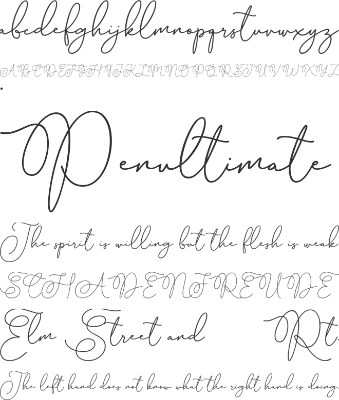 Andrew Britton font preview