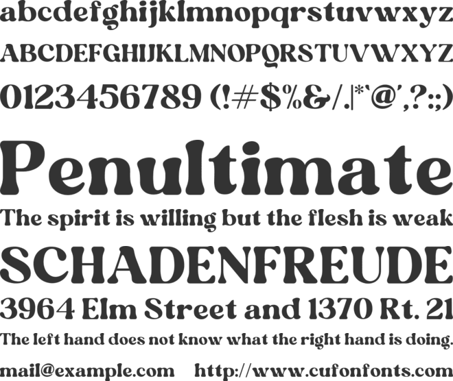 Sweet Charmy font preview