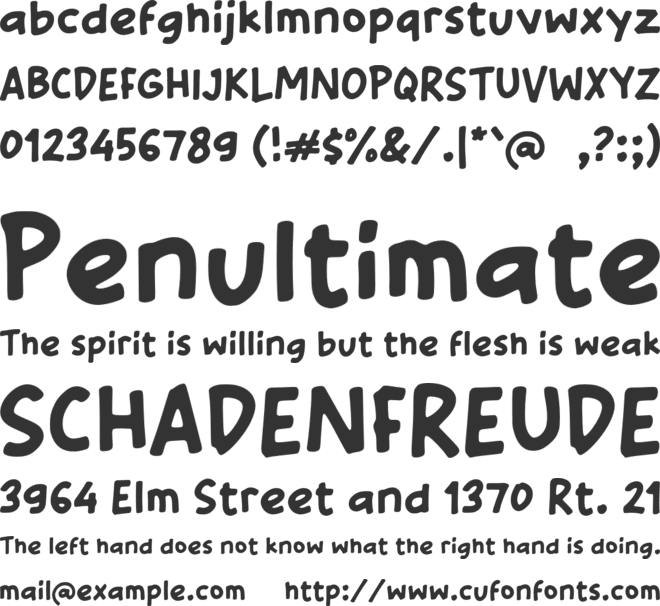 L Lembo font preview