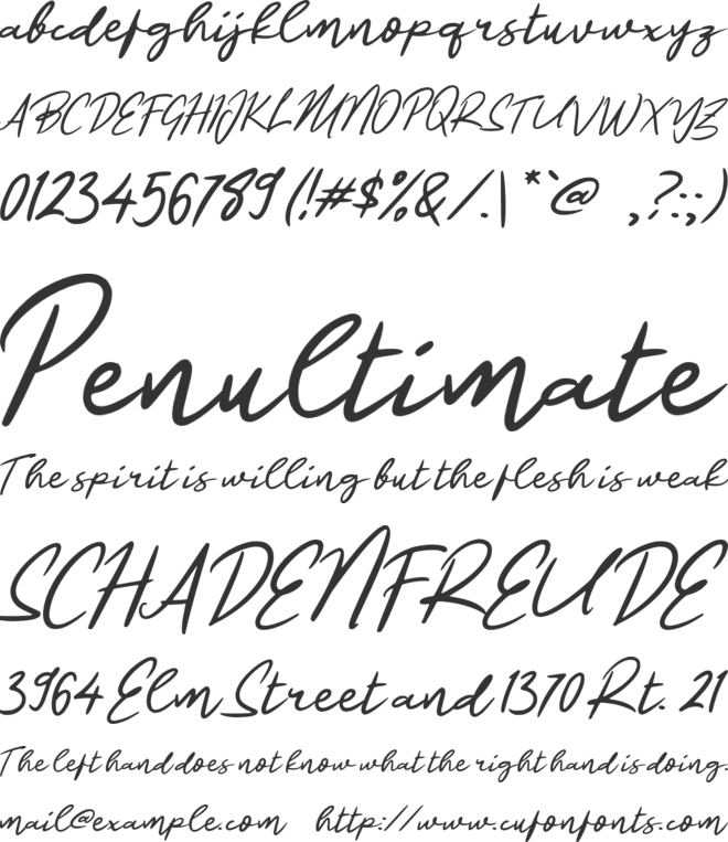 L Lembah Ngarai font preview