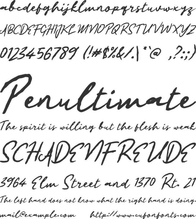 L Layang Ulem font preview