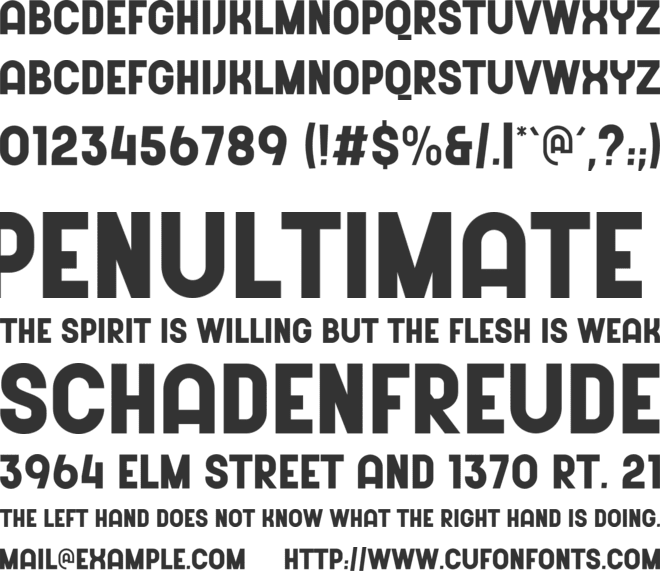 Kyoto font preview