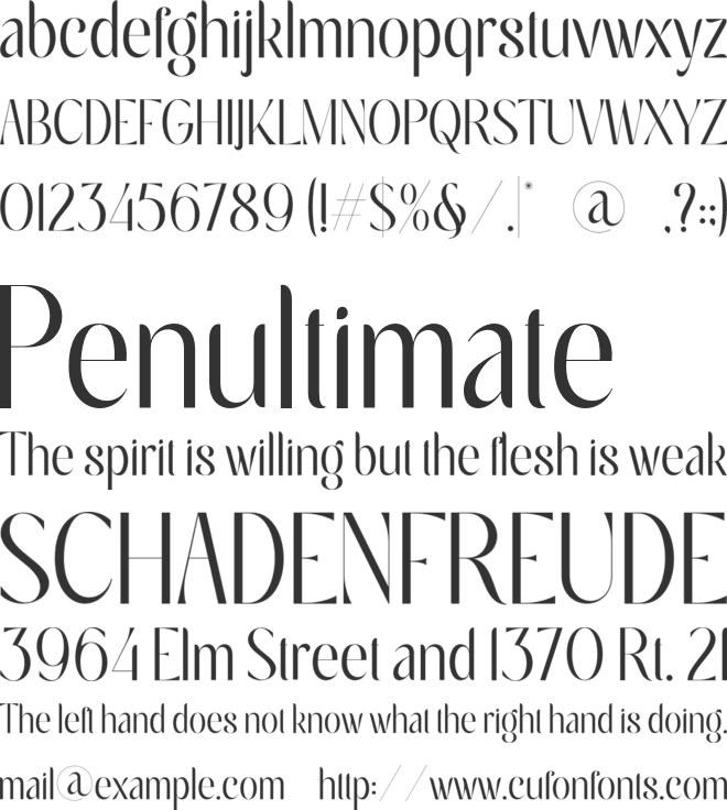 SS Belgium font preview