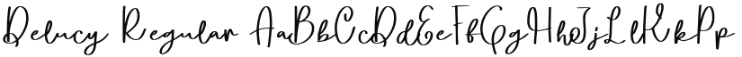 Delucy font download