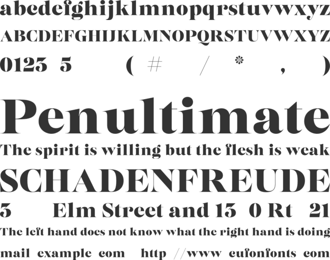 La Centa Sweetlo Trial font preview