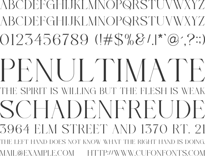 GHISEL font preview