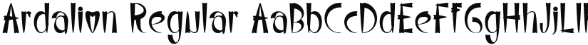 Ardalion font download