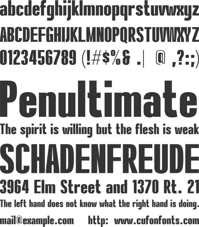 La Haula font preview