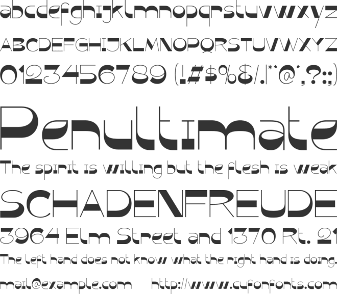 Super Seventies font preview