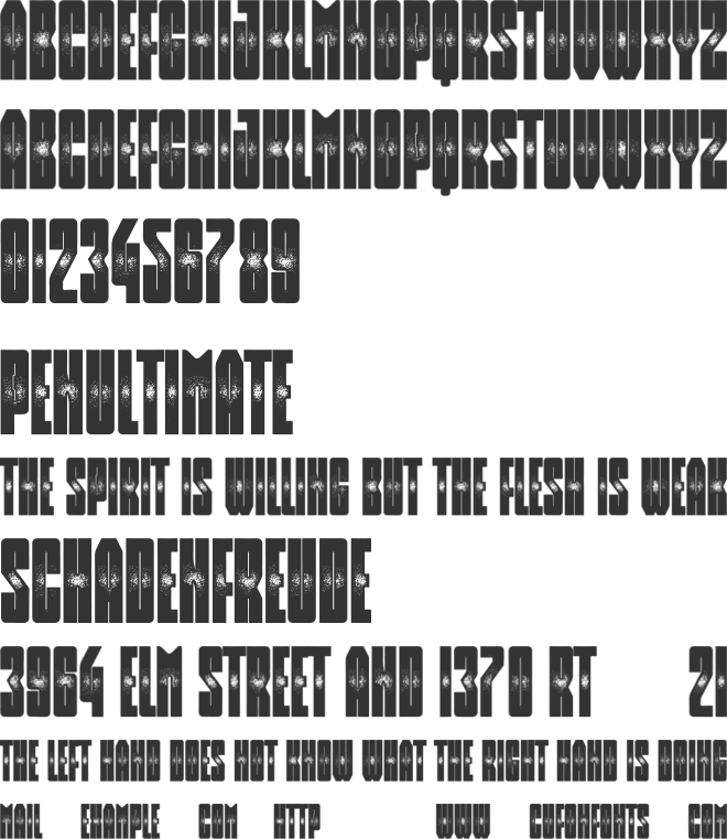 Yuotubepia font preview