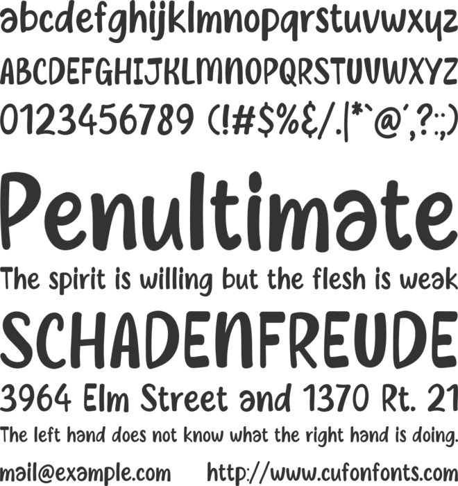 Kanvas file font preview