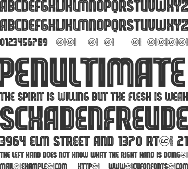 Galway font preview