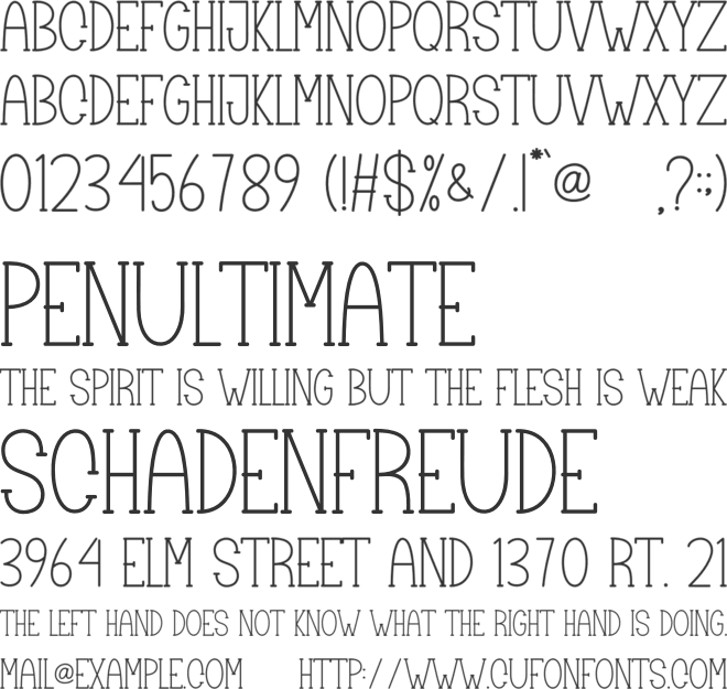 Beach Spring font preview