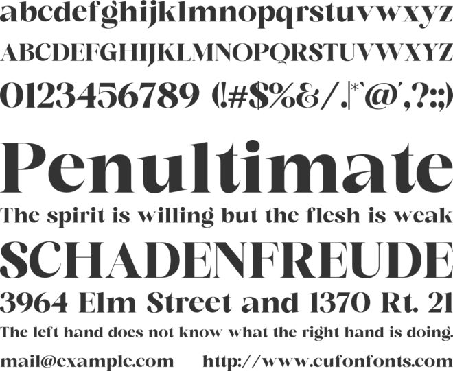 Capsule Eighty Regular font preview