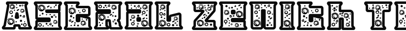 Astral Zenith Ten font