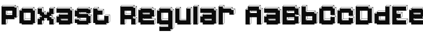 Poxast font download