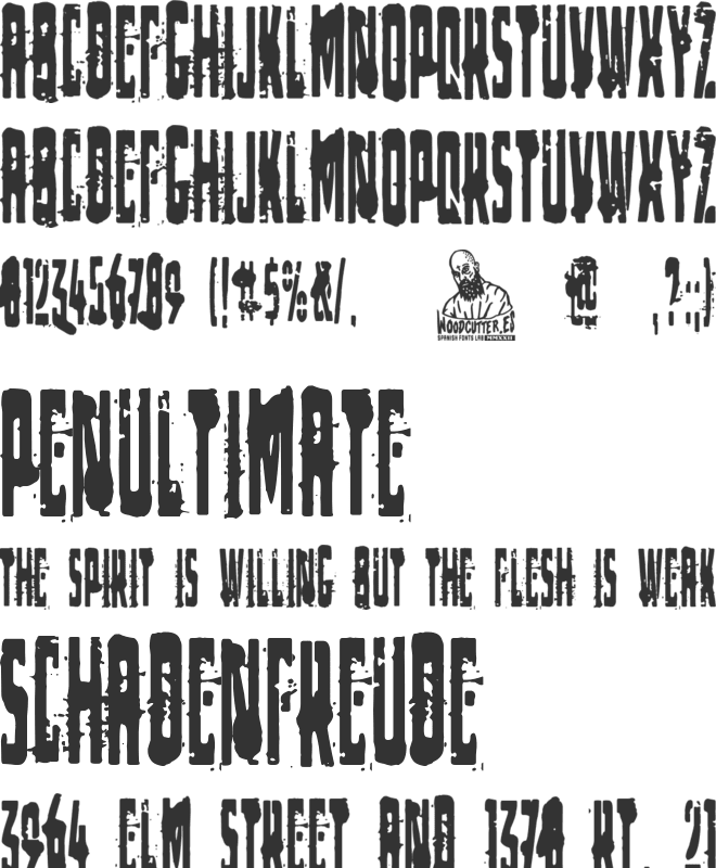 The Russian Spy font preview