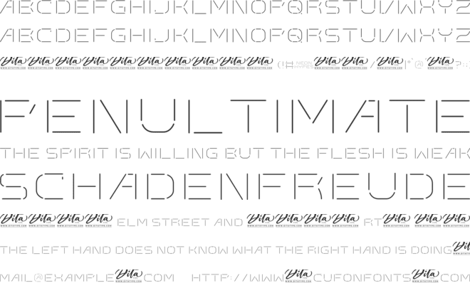 Neon Hypes font preview