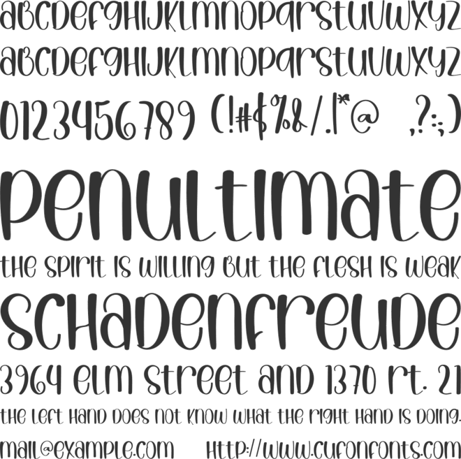 Summer Pumpkins font preview