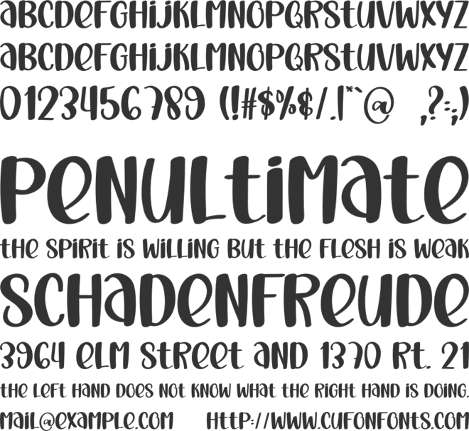 Vitamin Sea font preview