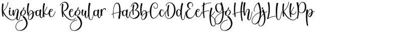 Kingbake font download