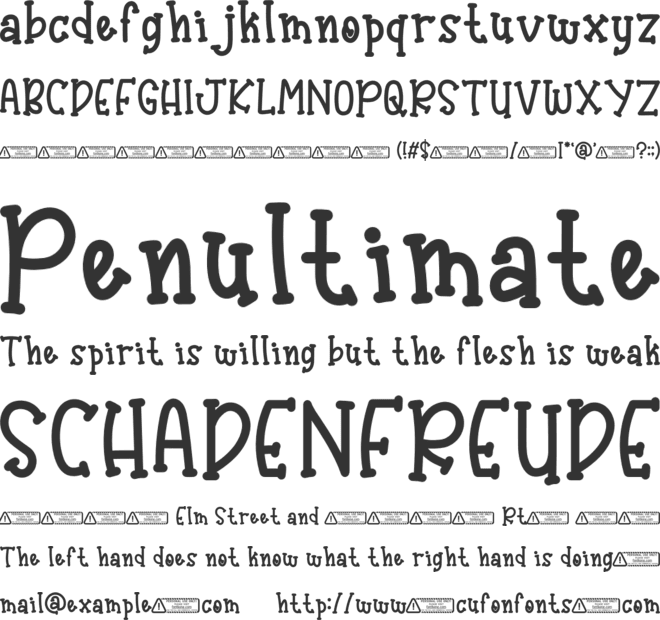 Tropical Summer PERSONAL USE ON font preview