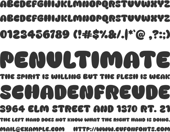 Nowcloud font preview