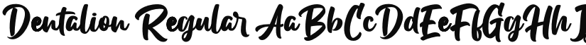 Dentalion font download