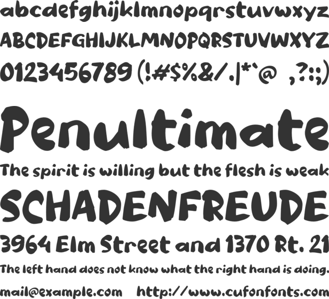 n Nalu font preview