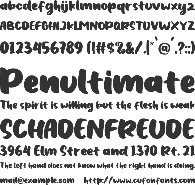 Mandalica Sans font preview