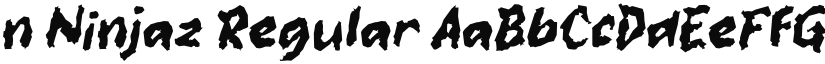 n Ninjaz font download