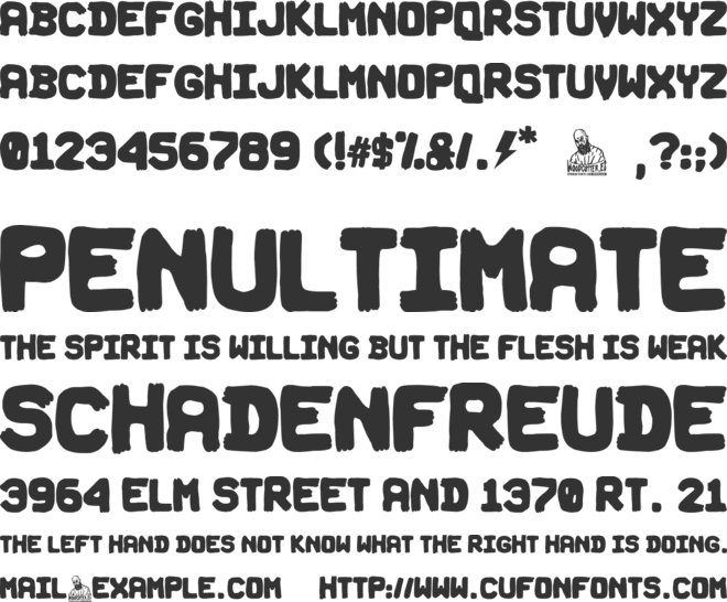 Protocolo Dieciseis font preview