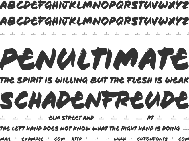 Cafe Felix (Personal Use Only) font preview