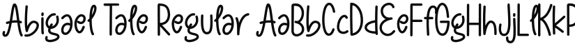 Abigael Tale font download