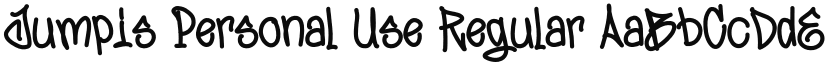 Jumpis Personal Use font download