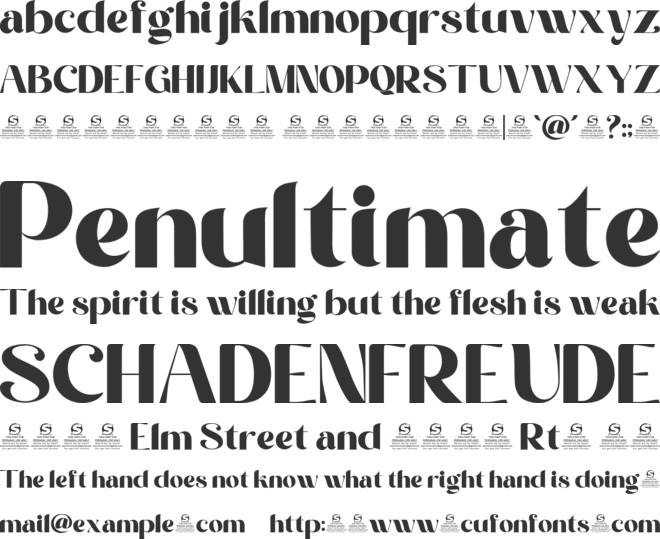 Malky Vanilla Personal Use Only font preview