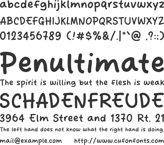 Ora Urus font preview