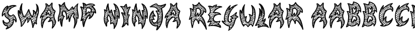 Swamp Ninja font download