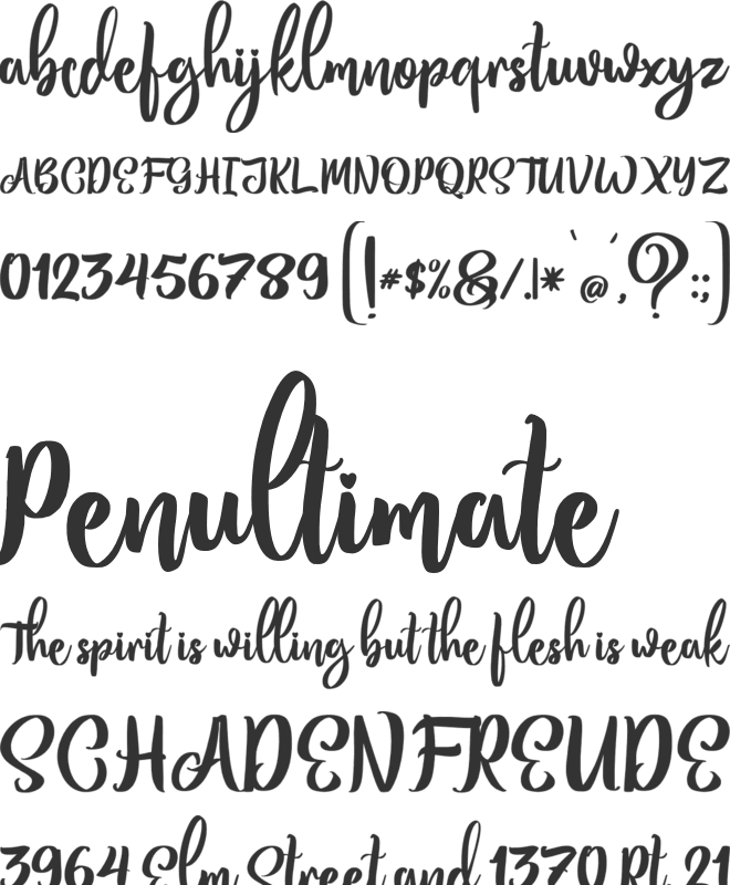 Bitten Amore Personal Use Font : Download Free for Desktop & Webfont